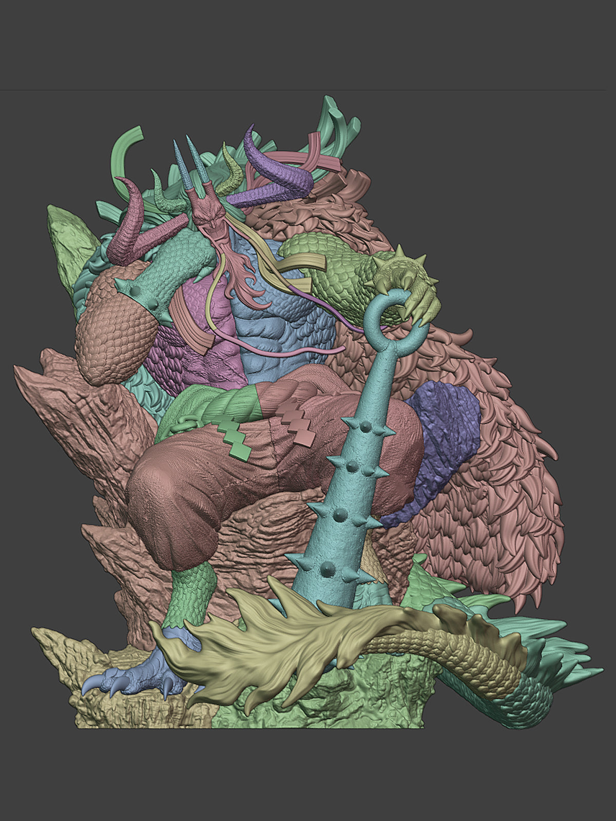 The Dragon Emperor Statue