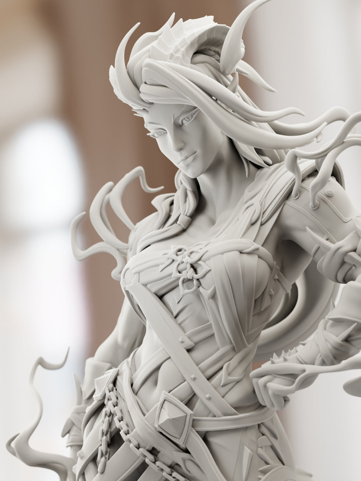 Karlach - Baldur's Gate 3 | Maximum Detailed 12K 3D printed figure