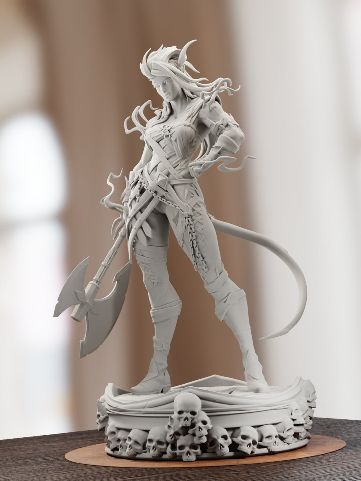 Karlach - Baldur's Gate 3 | Maximum Detailed 12K 3D printed figure