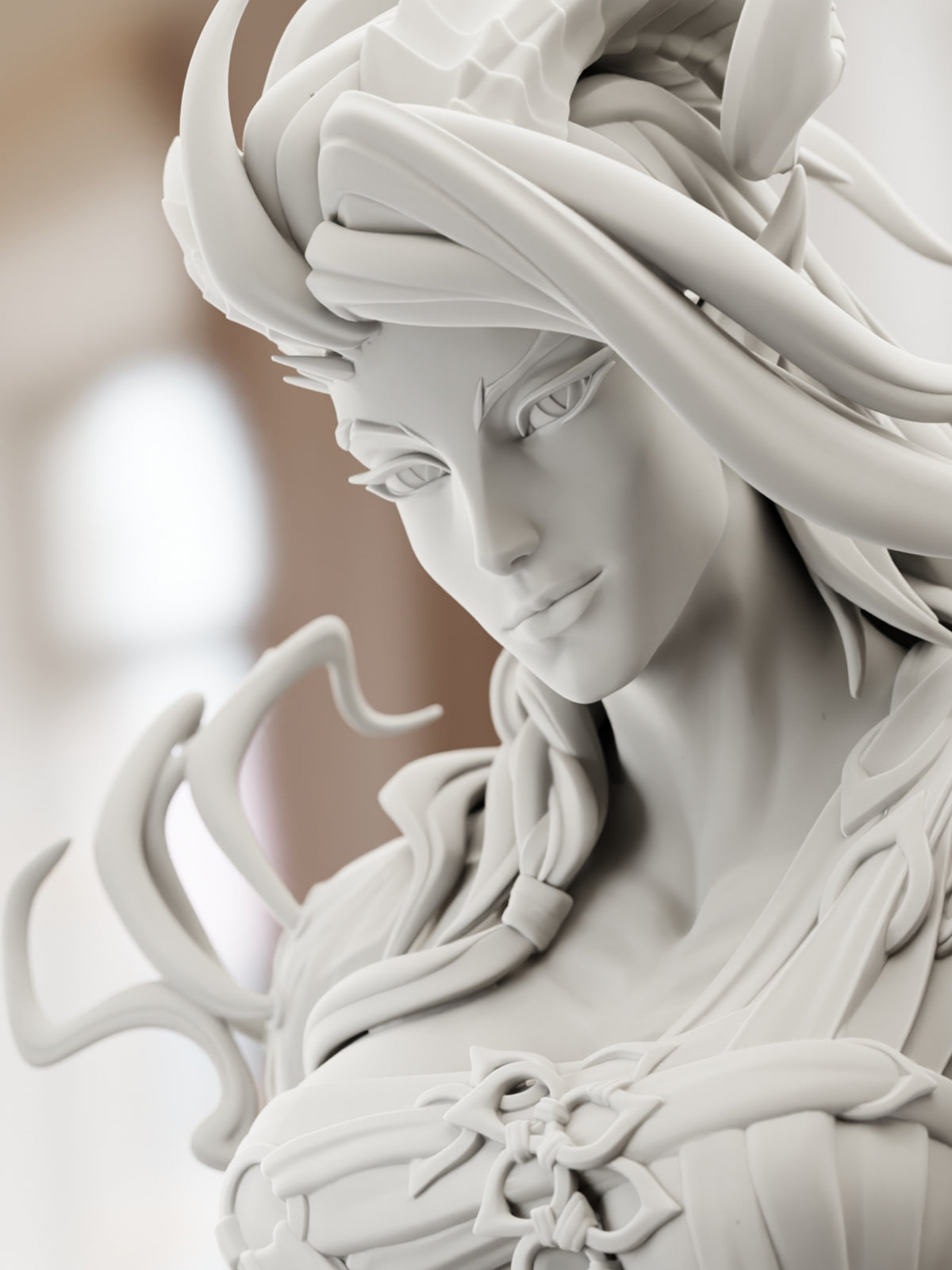 Karlach - Baldur's Gate 3 | Maximum Detailed 12K 3D printed figure