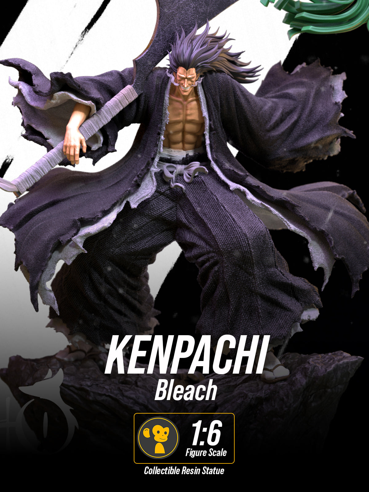 The Strongest Shinigami | Maximum Detailed 12K 3D printed figure