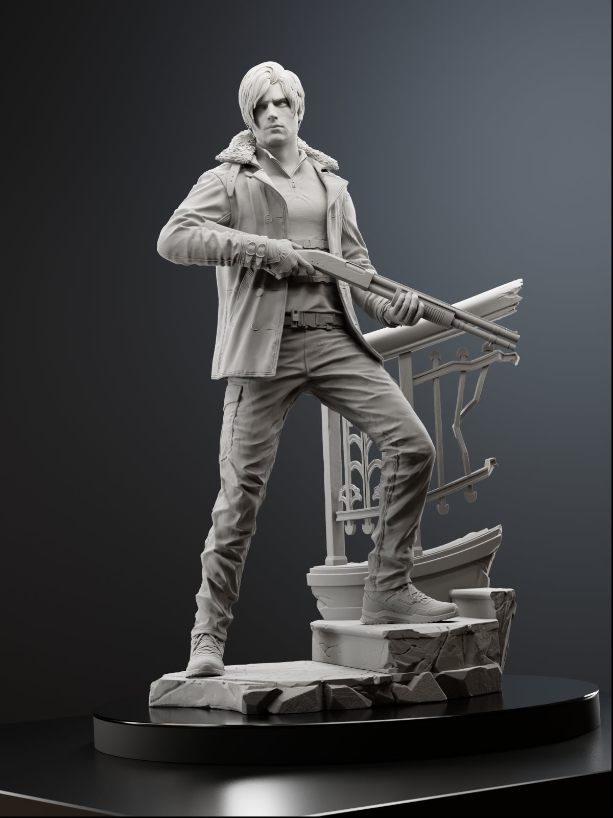 The Kennedy | Maximum Detailed 12K 3D printed figure