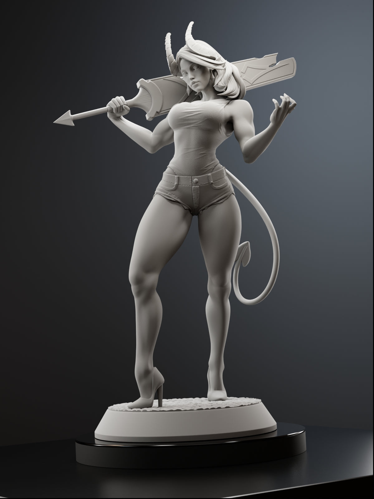 The Infernal Enforcer Statue