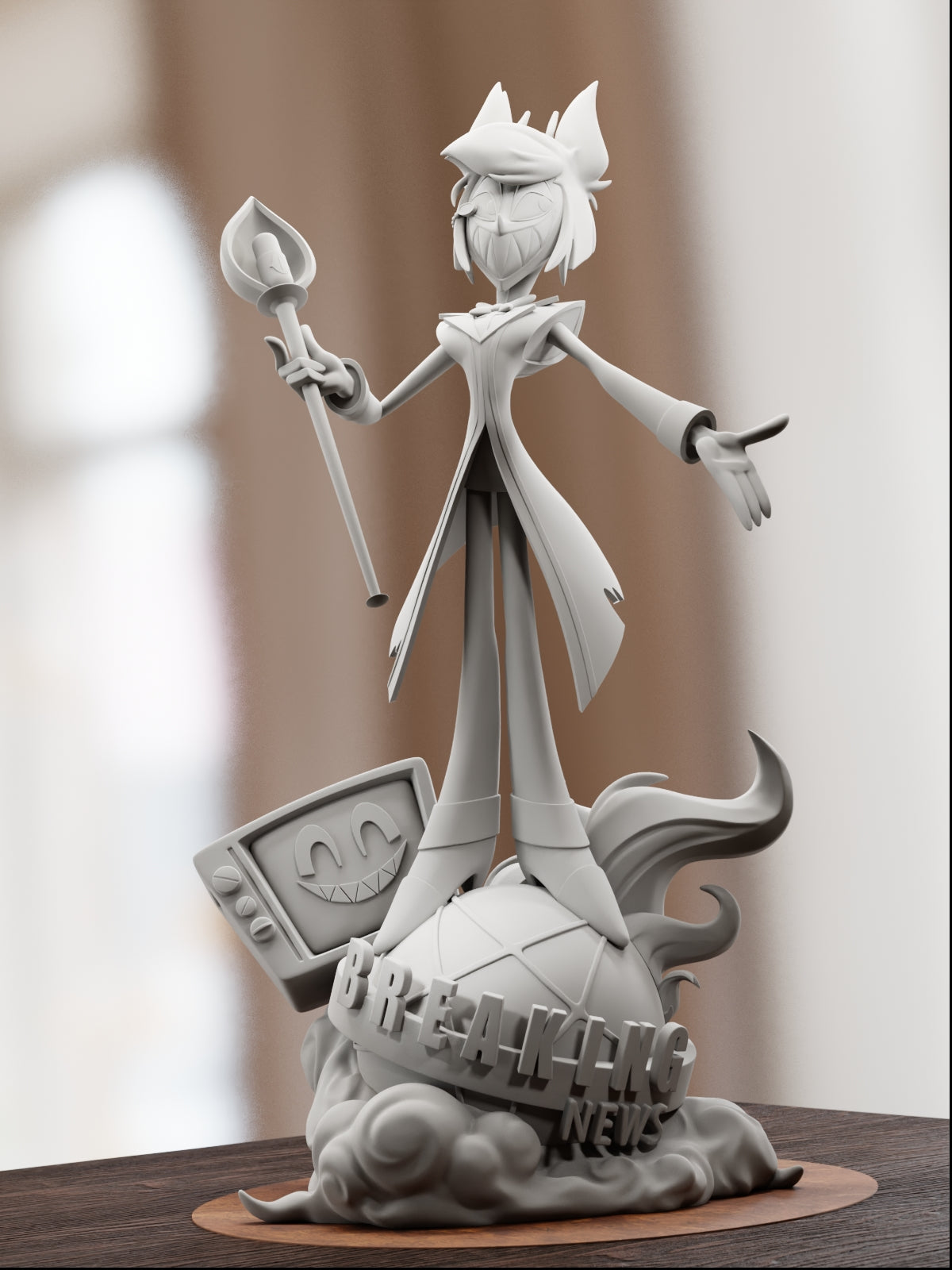 The Radio Demon | Maximum Detailed 12K 3D printed figure