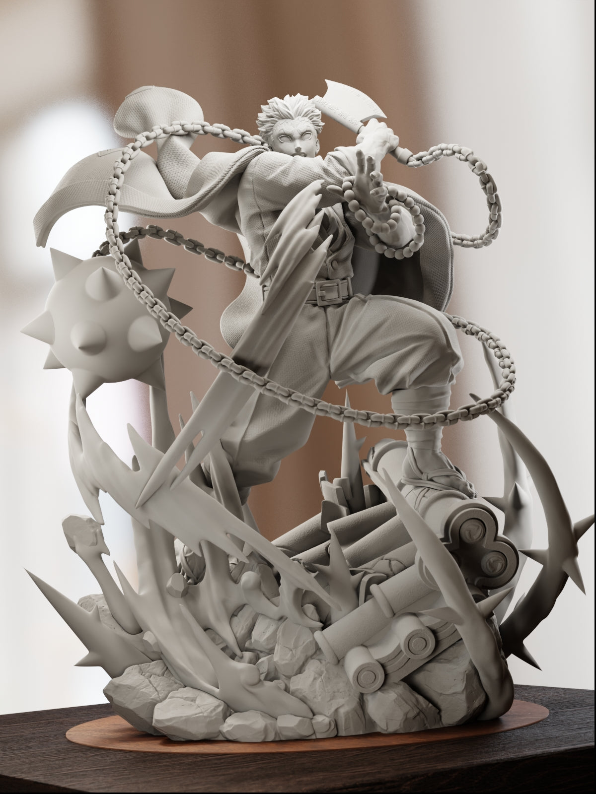 The Power and Faith | Maximum Detailed 12K 3D printed figure
