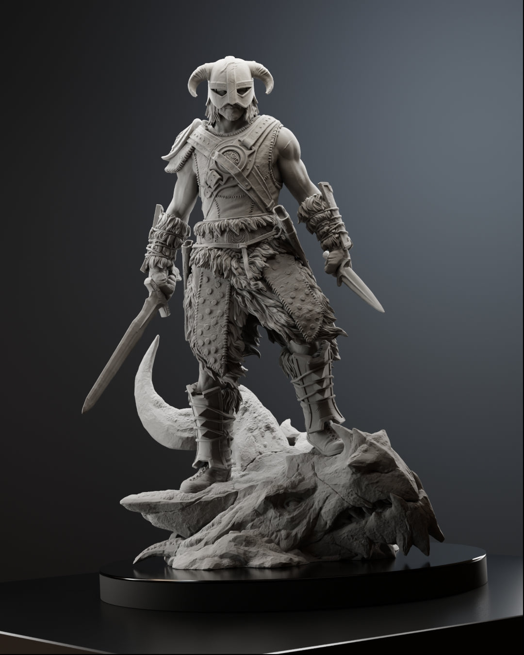 The Dragonborn Statue