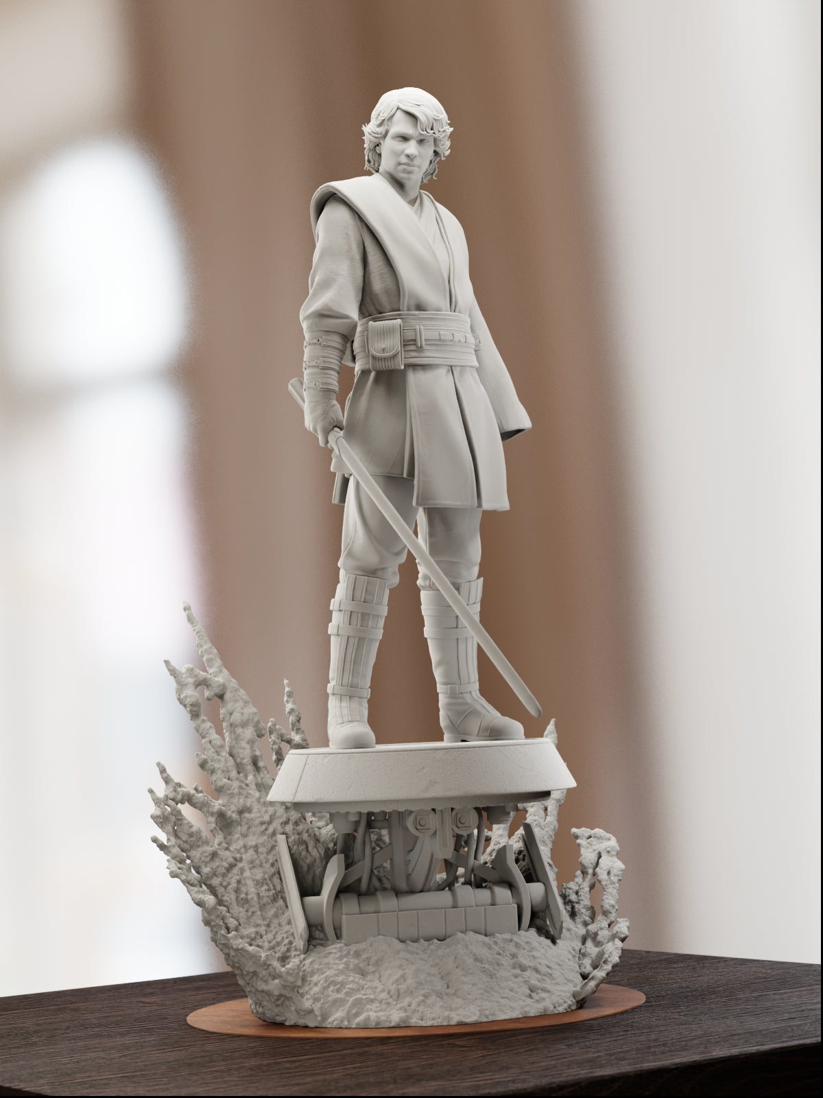 The Chosen One | Maximum Detailed 12K 3D printed figure