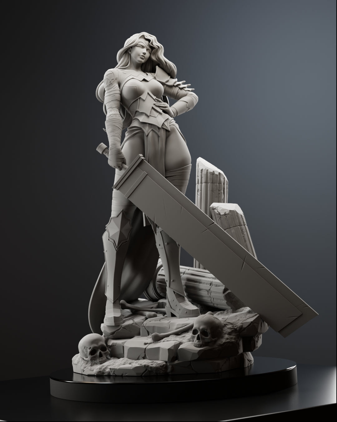 Absolute Warrior Statue