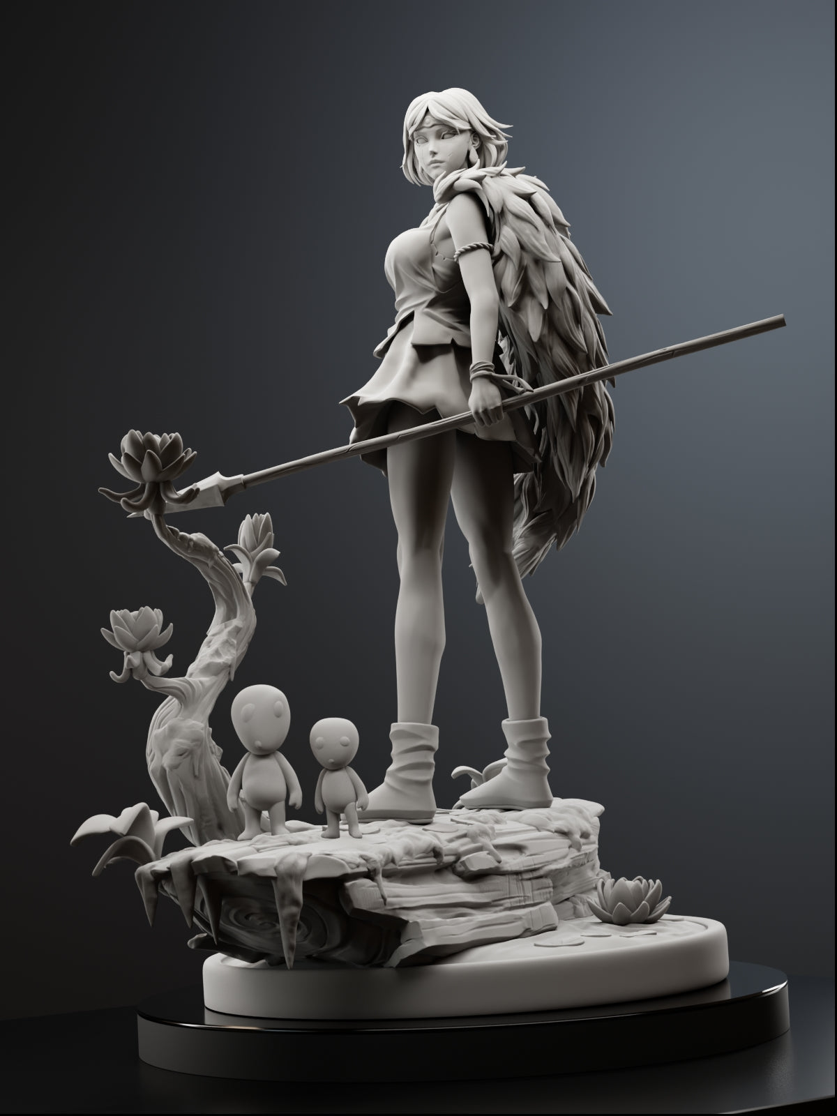 The Spiritwalker Statue