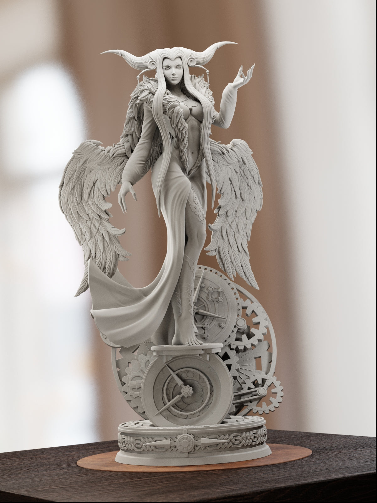 The Timebound Queen | Maximum Detailed 12K 3D printed figure