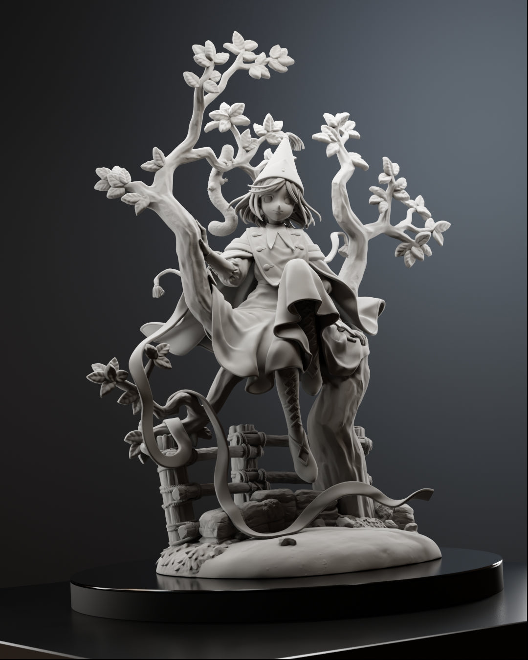 The Atelier Apprentice Statue