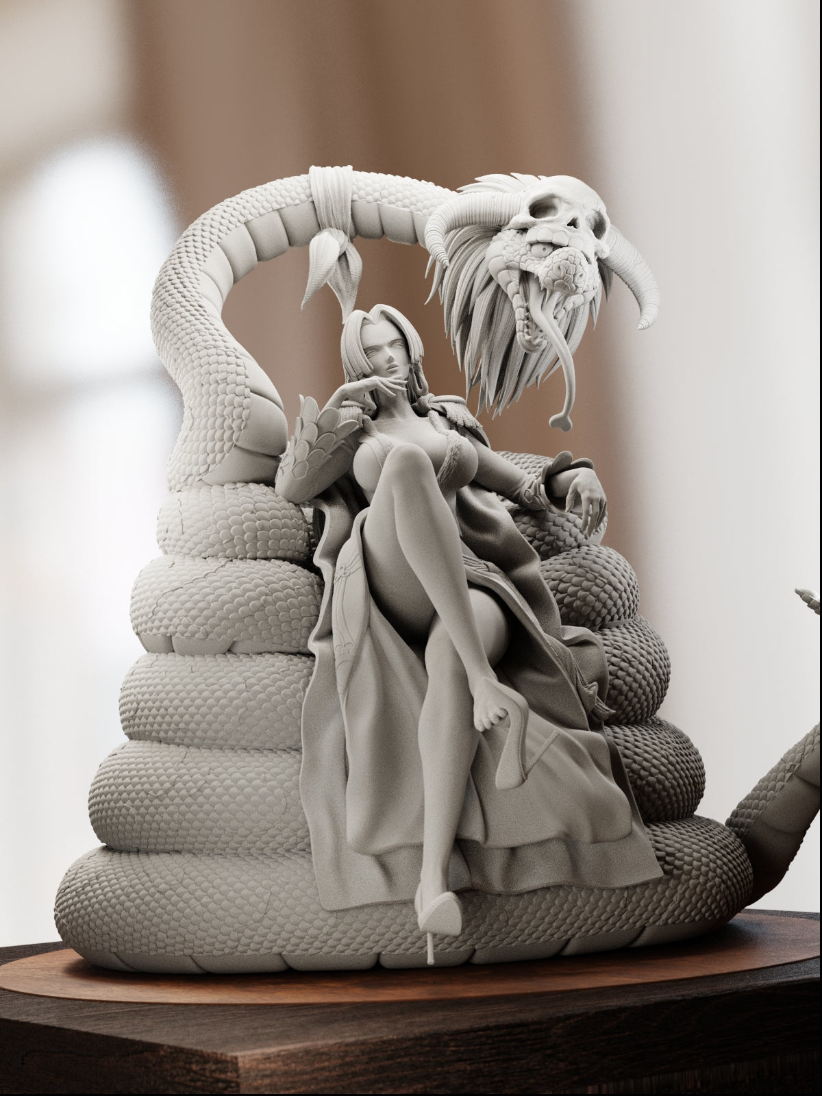 The Pirate Empress | Maximum Detailed 12K 3D printed figure