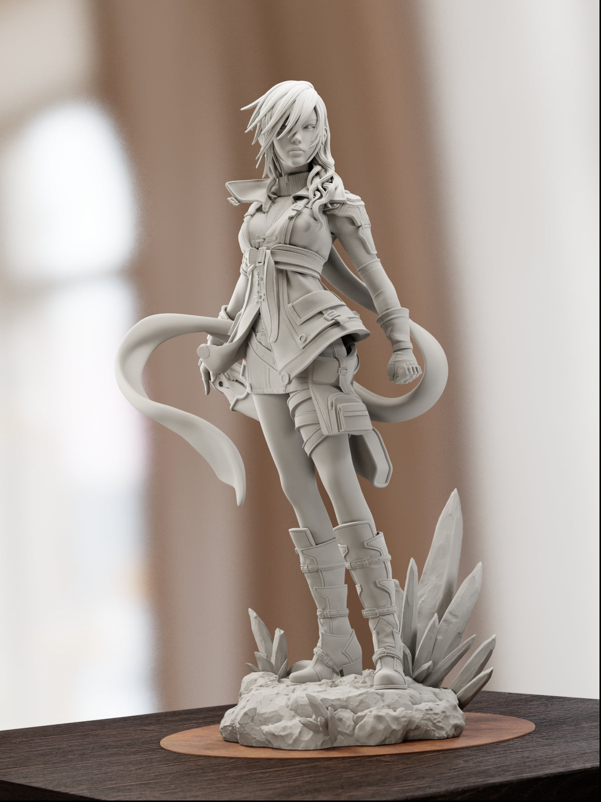 The Gunblade | Maximum Detailed 12K 3D printed figure