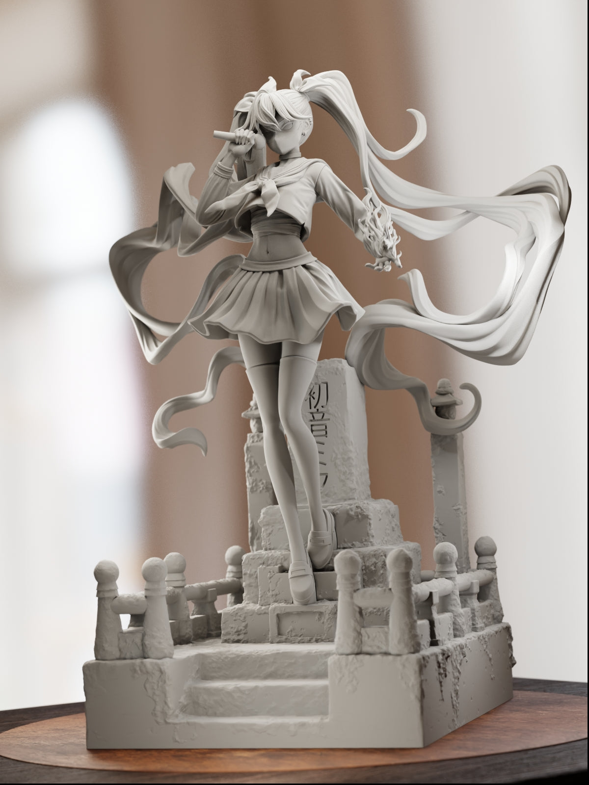 The Virtual Idol | Maximum Detailed 12K 3D printed figure