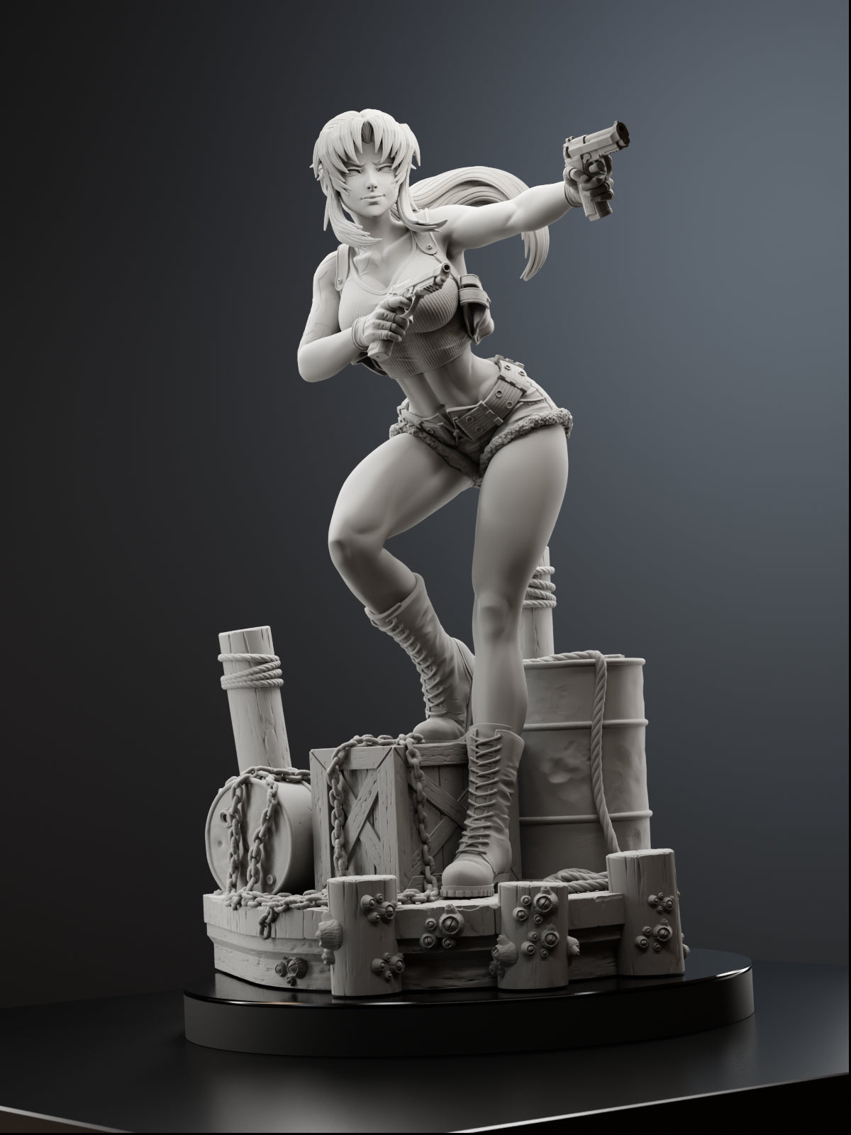 Two Hands | Maximum Detailed 12K 3D printed figure