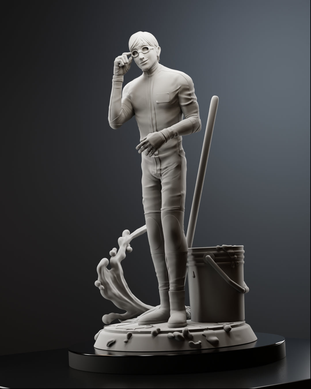 The Water Boy Statue