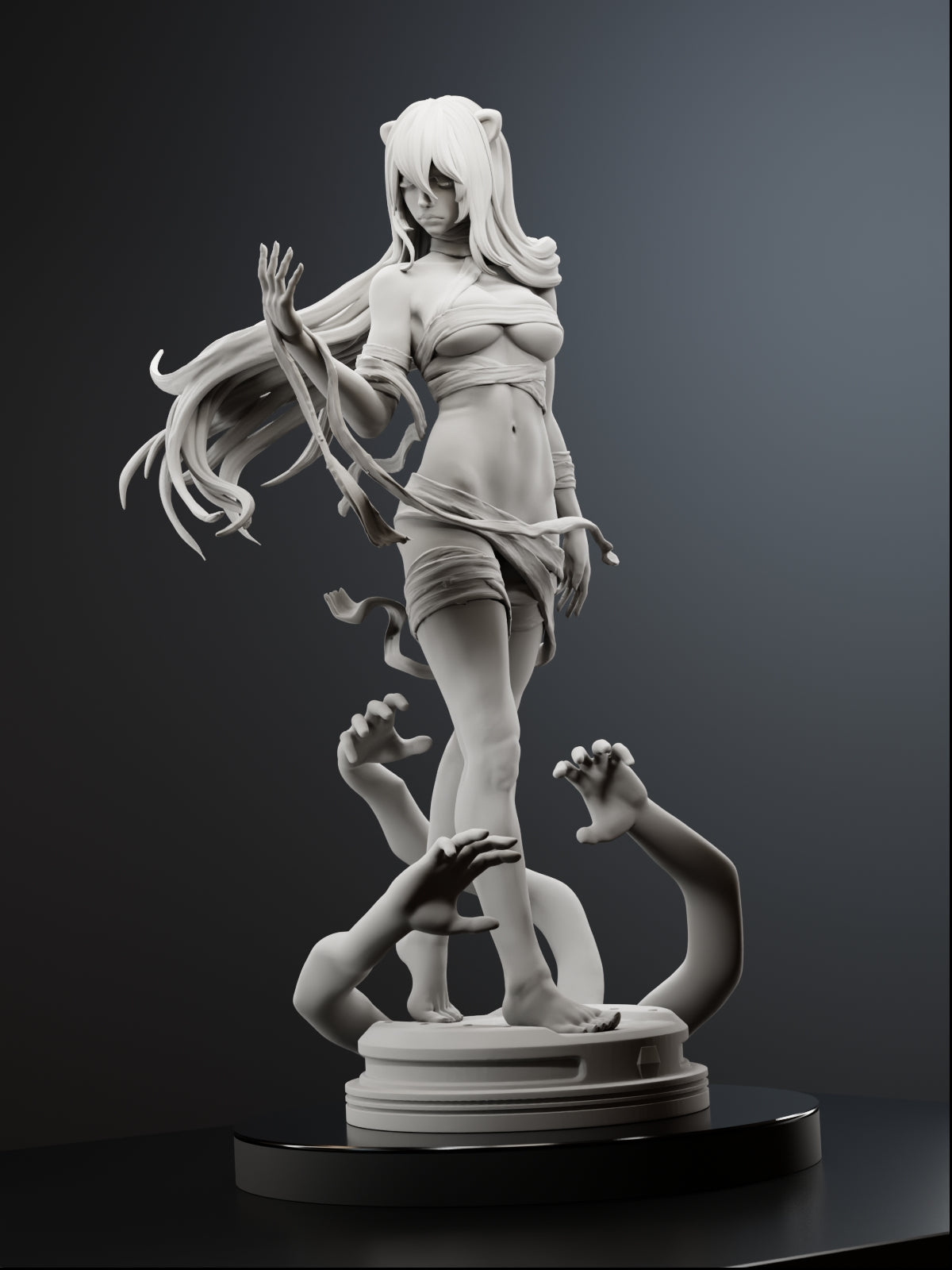 The Vector Queen Statue