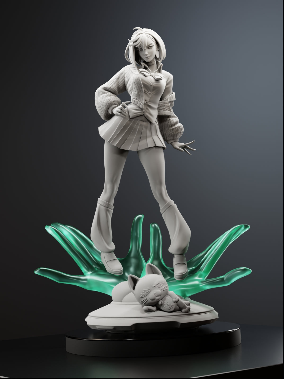 The Spirit Medium | Maximum Detailed 12K 3D printed figure