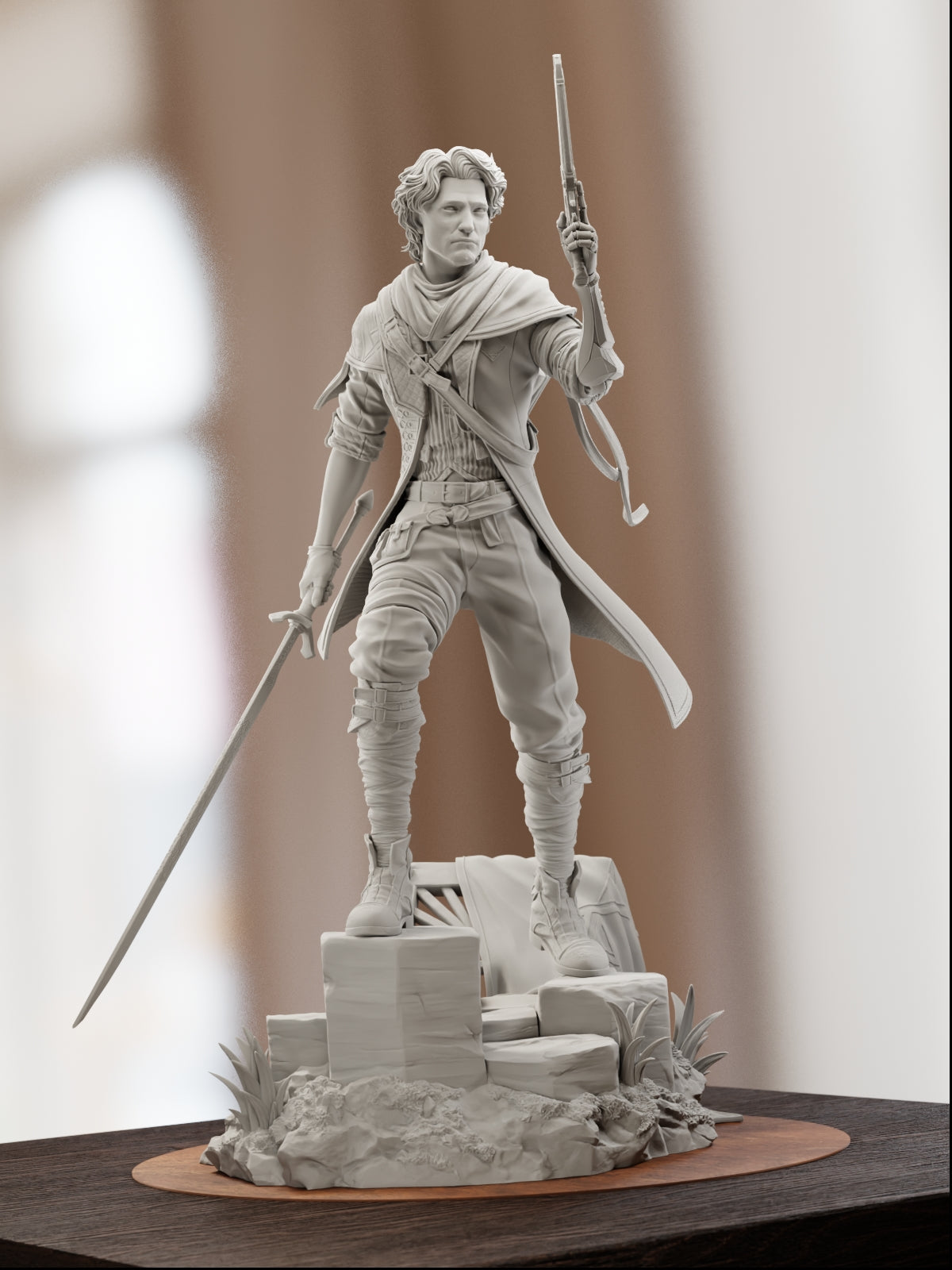 The Commander | Maximum Detailed 12K 3D printed figure