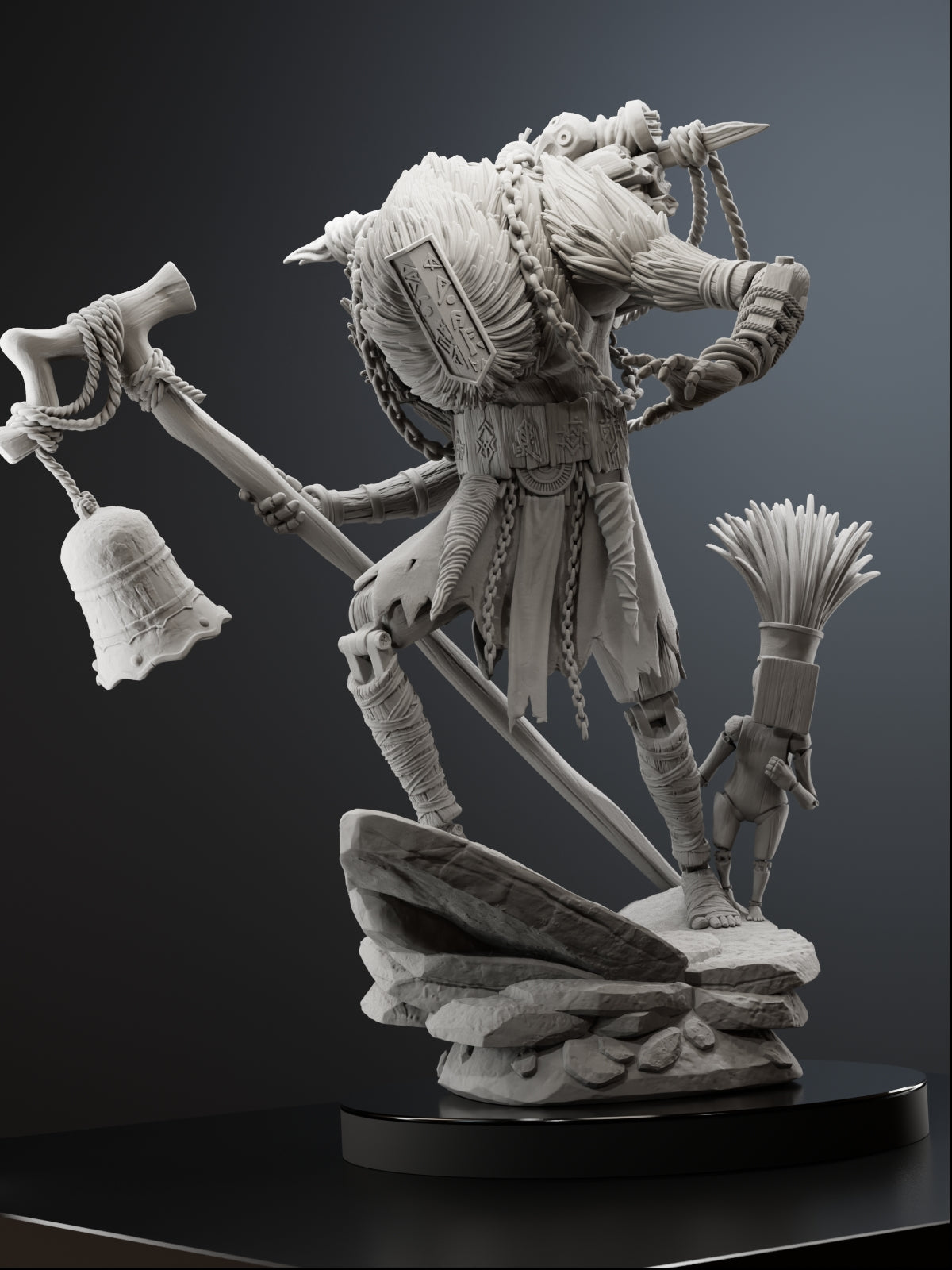 The Feet Collector | Maximum Detailed 12K 3D printed figure