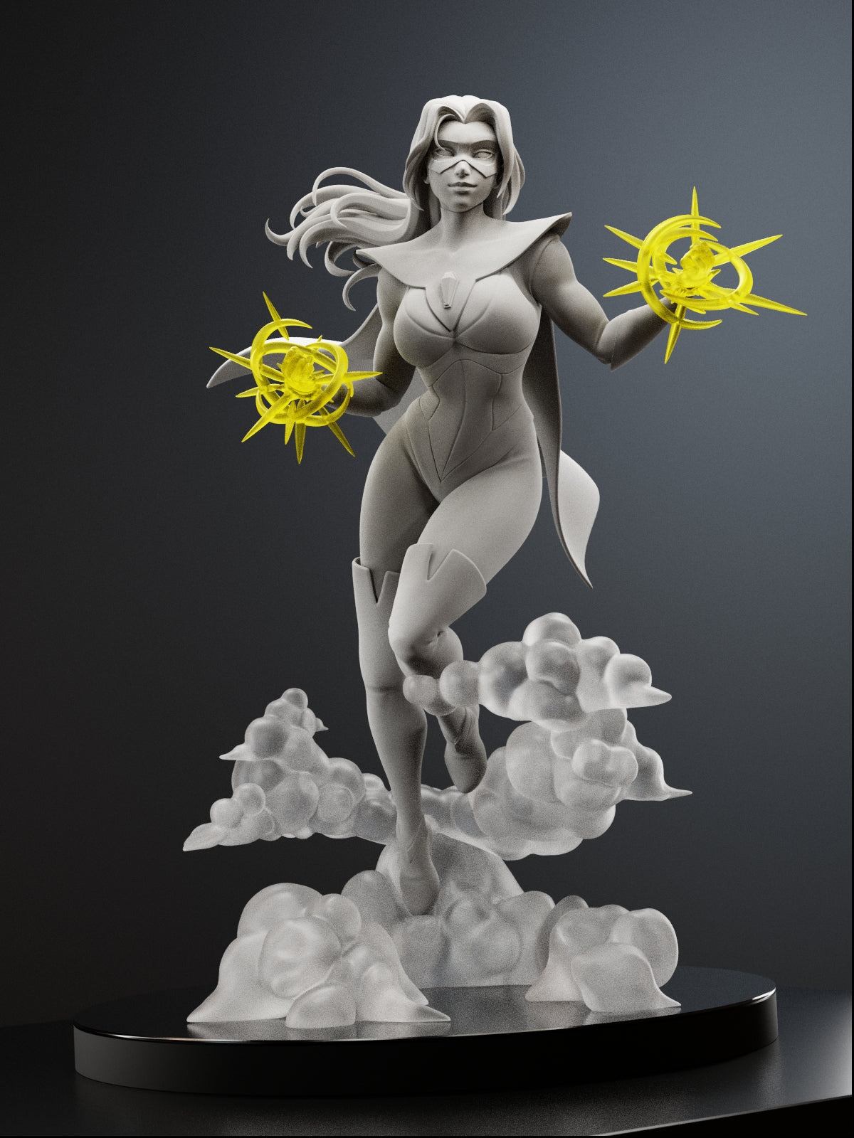 The Blazing Sentinel Statue
