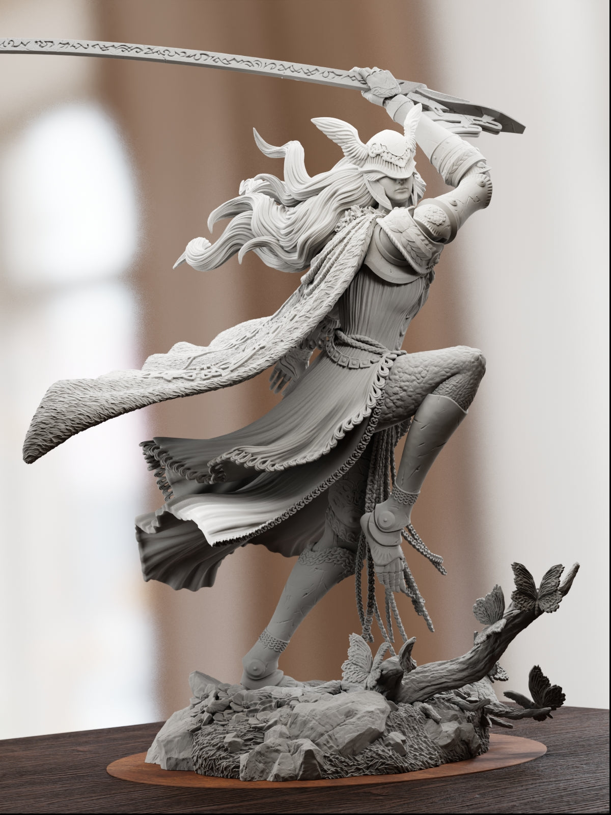 The Blade of Rot | Maximum Detailed 12K 3D printed figure