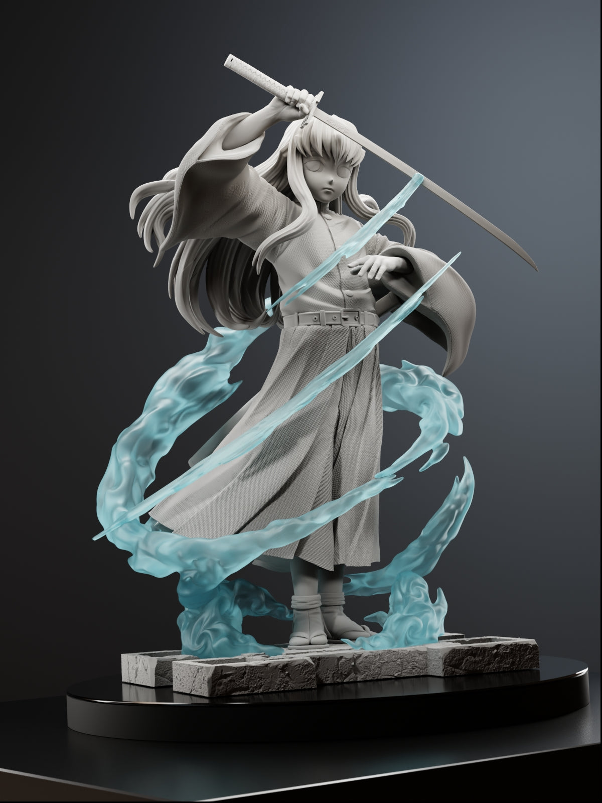 The Mist Pillar | Maximum Detailed 12K 3D Printed Figure