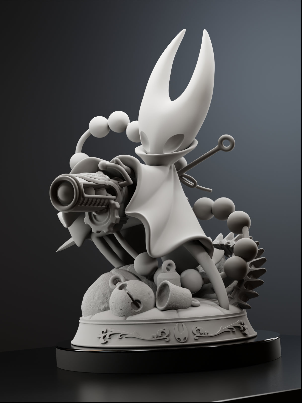 The Rosary Cannon | Maximum Detailed 12K 3D printed figure