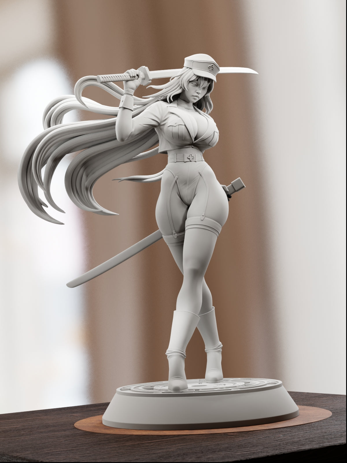 The Empire’s Ice Queen | Maximum Detailed 12K 3D printed figure
