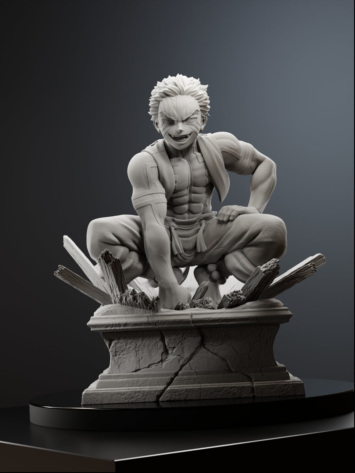 The Unyielding Demon | Maximum Detailed 12K 3D printed figure