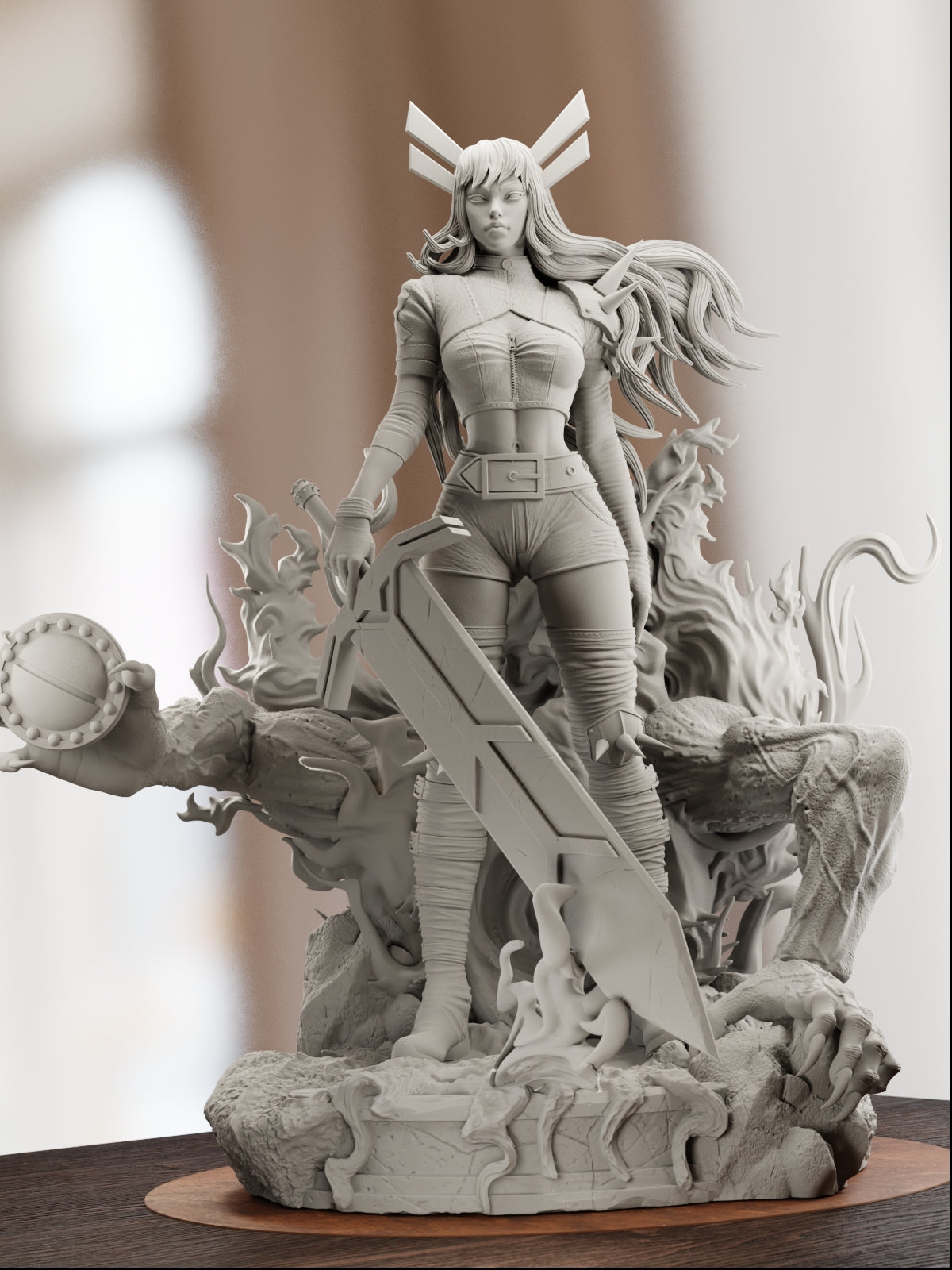 Queen of Limbo | Maximum Detailed 12K 3D printed figure