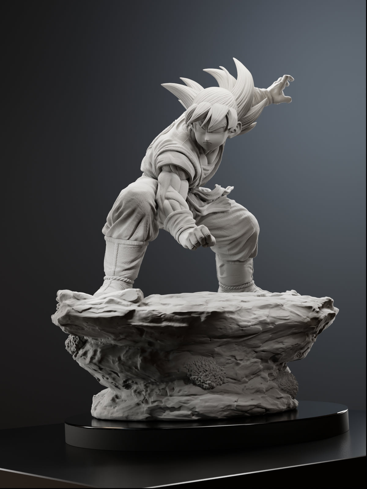 The Saiyan Prodigy | Maximum Detailed 12K 3D printed figure