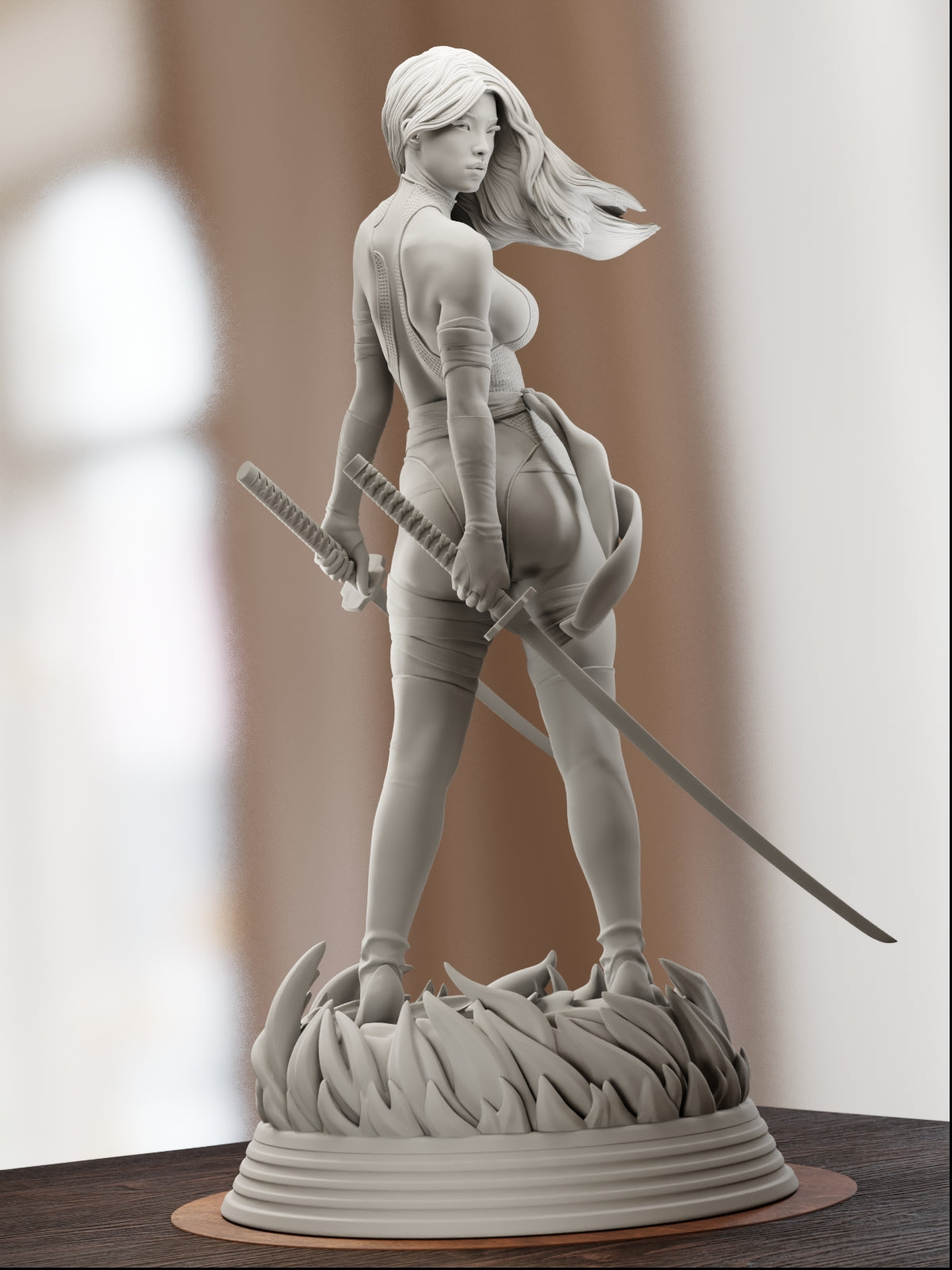 The Psychic Assassin | Maximum Detailed 12K 3D printed figure