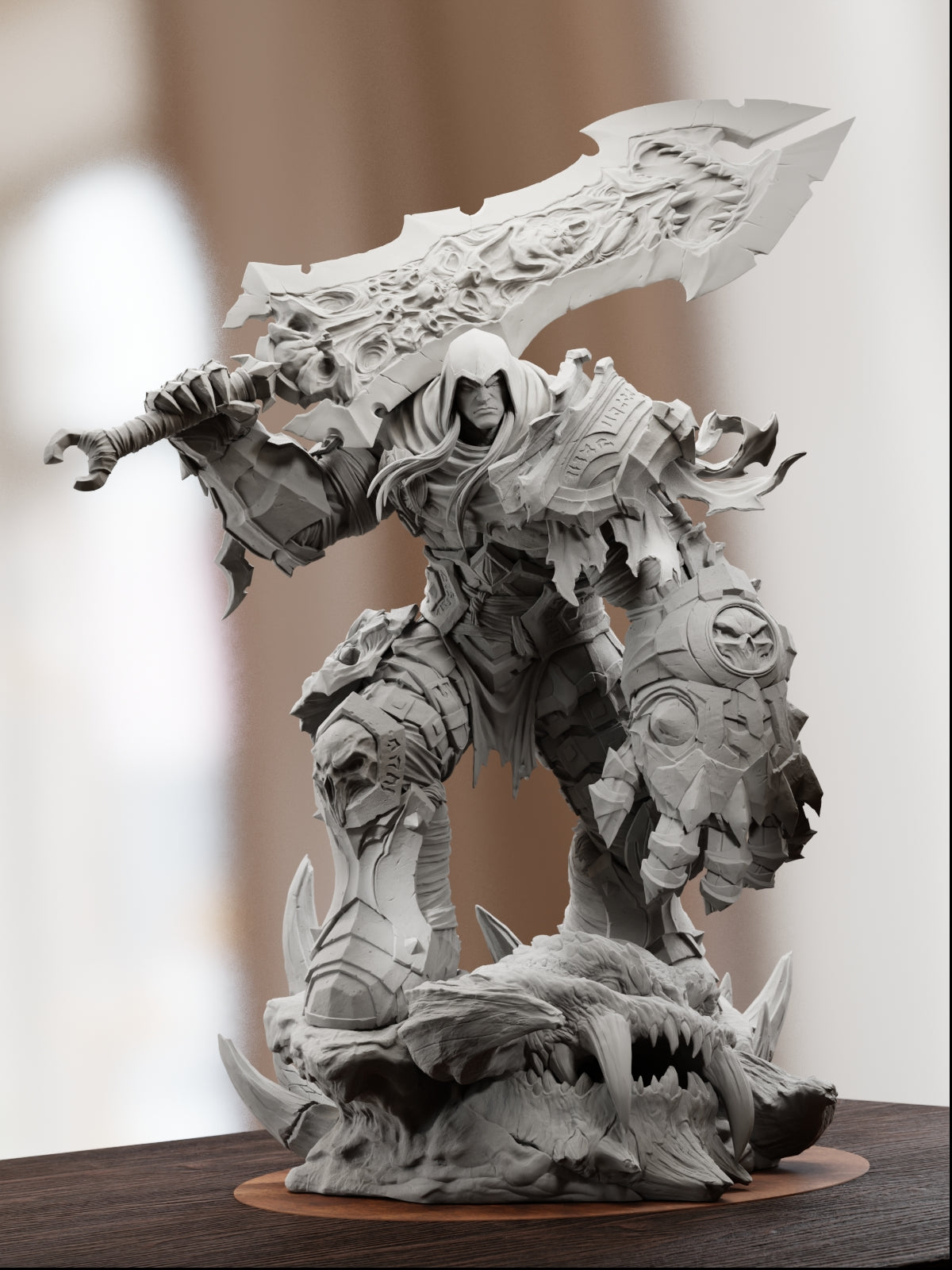War of the Horsemen | Maximum Detailed 12K 3D printed figure
