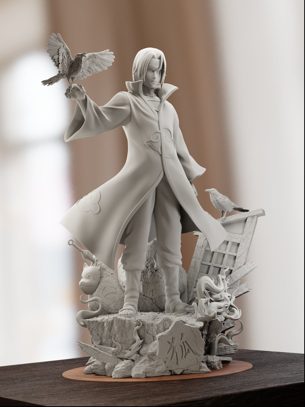 The Silent Ghost | Maximum Detailed 12K 3D Printed Figure