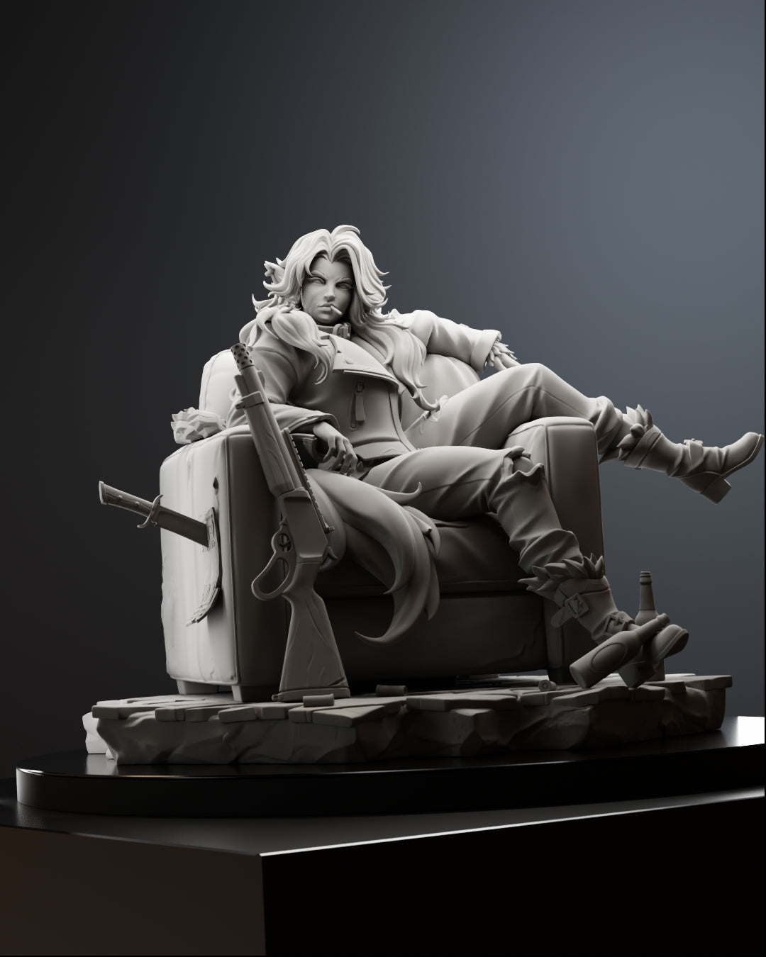 The Bounty Wolf Statue