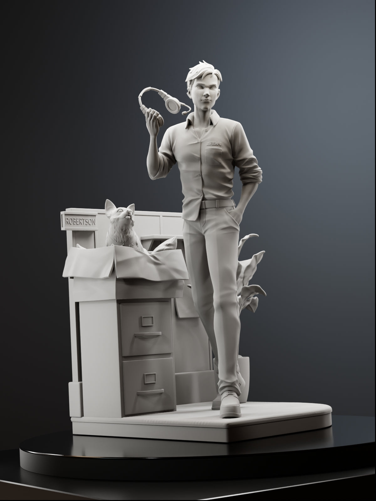 The Dispatcher Statue