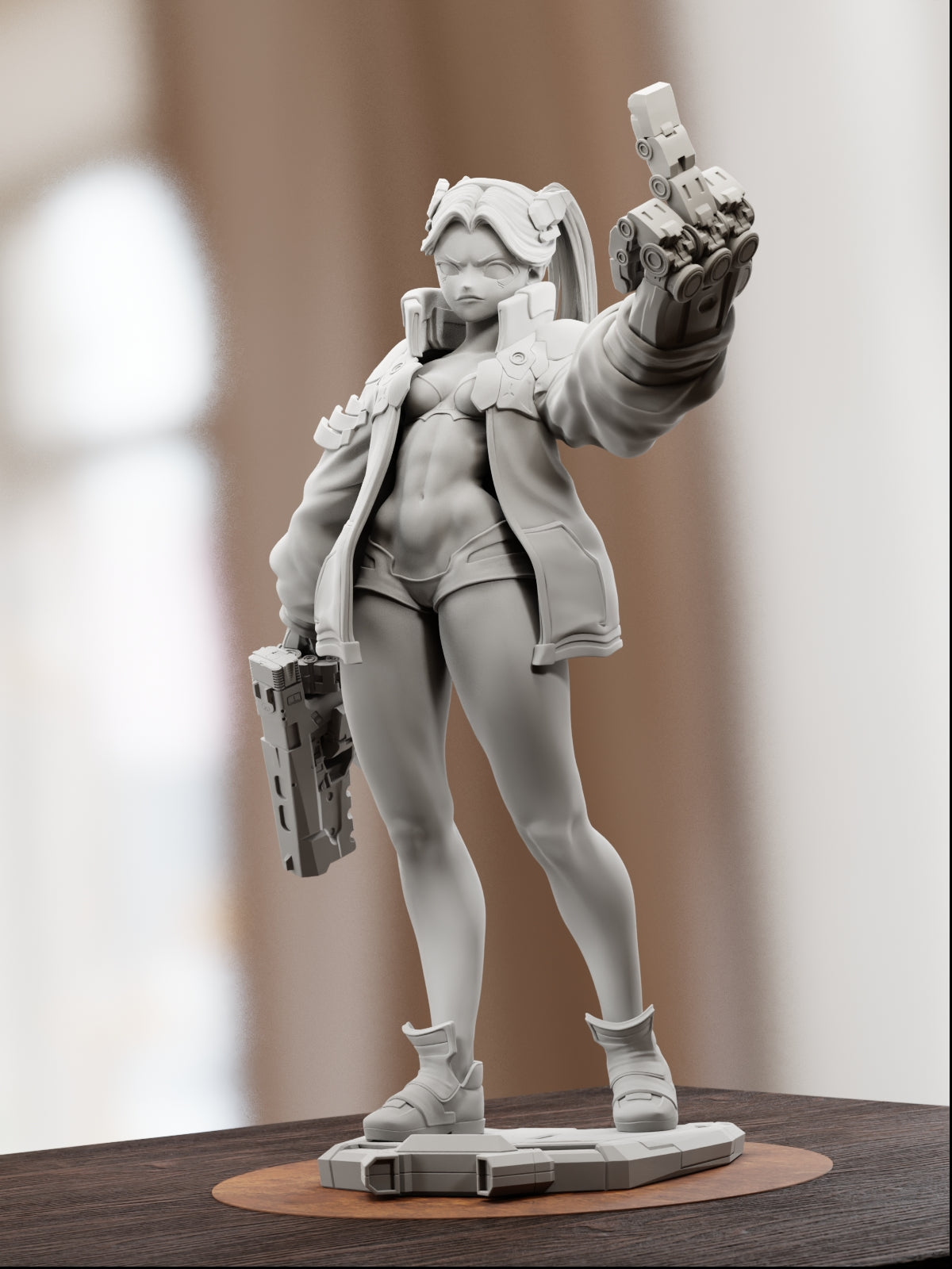 The Loose Cannon | Maximum Detailed 12K 3D printed figure