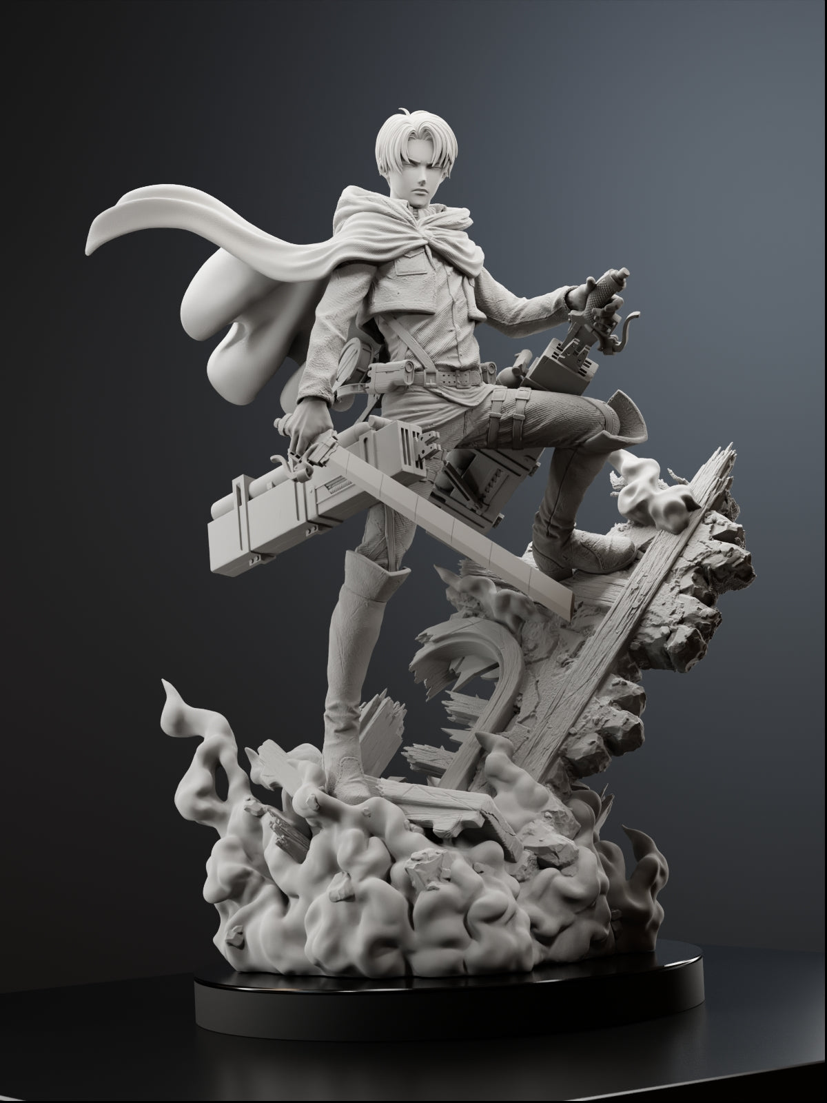 The Stoic Reaper | Maximum Detailed 12K 3D printed figure