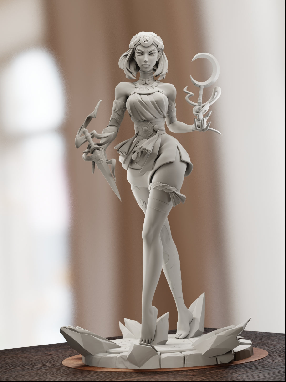 Underworld Princess | Maximum Detailed 12K 3D printed figure