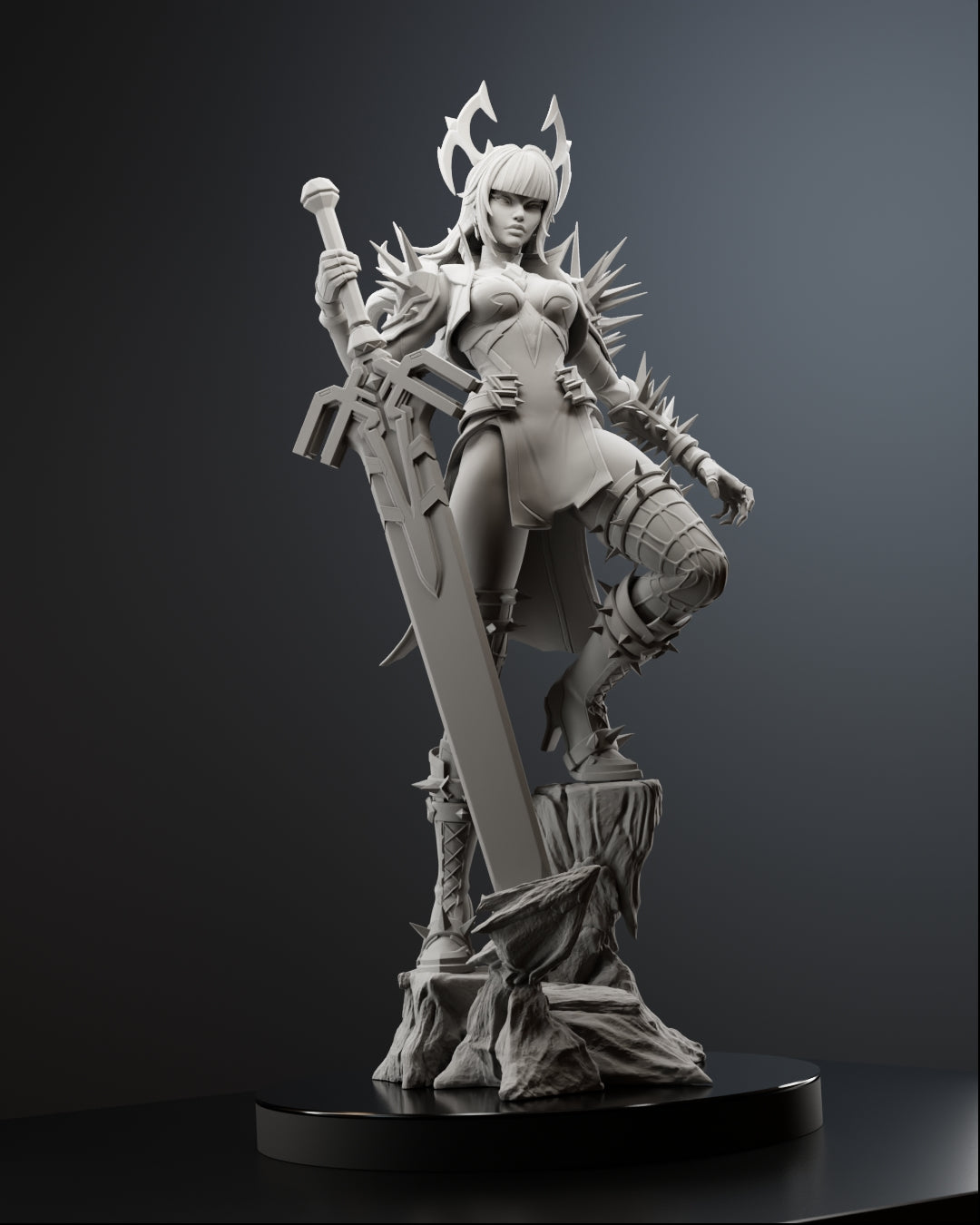 The Phoenix Blade Statue