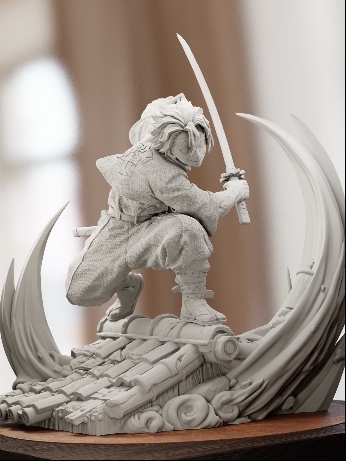 The Storm of Blades | Maximum Detailed 12K 3D printed figure