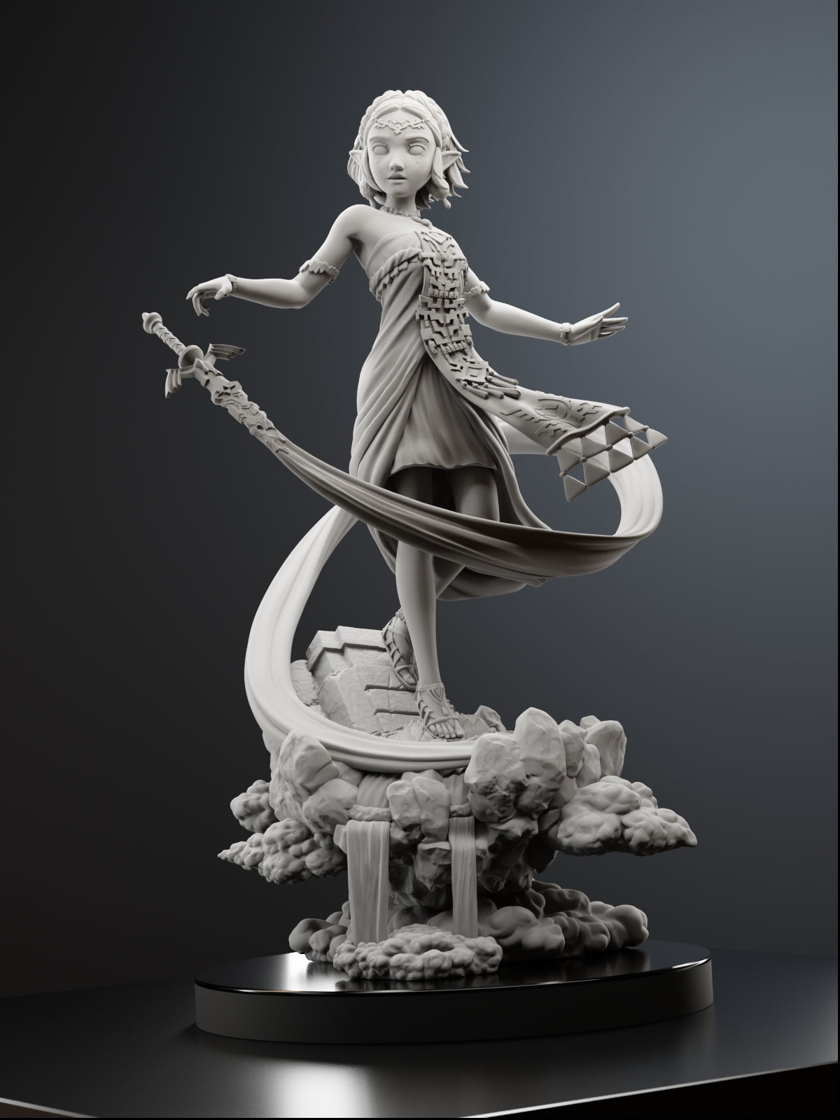 The Princess of Hyrule Statue