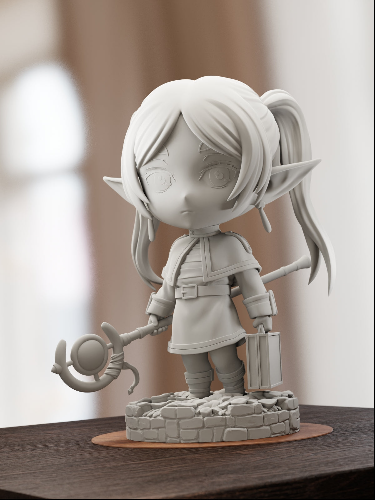 Tiny Mage of Eternity | Maximum Detailed 12K 3D printed figure