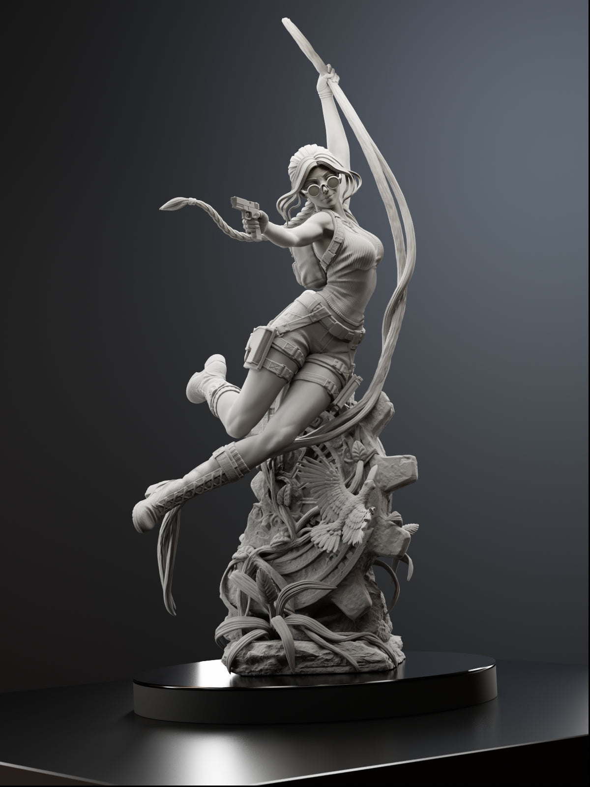 The Archaeologist Statue