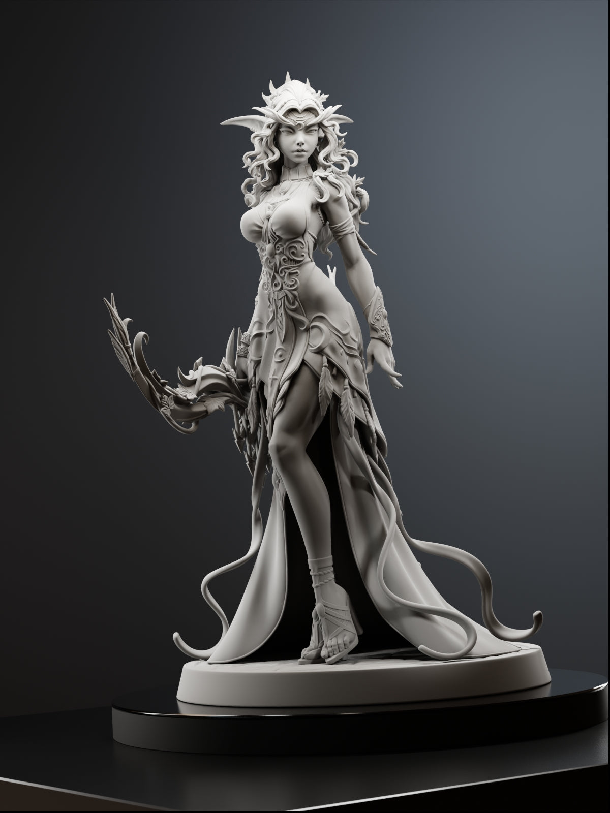 The Moon’s Chosen | Maximum Detailed 12K 3D printed figure