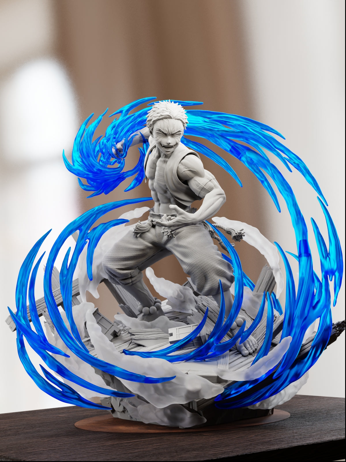 Upper Moon Three | Maximum Detailed 12K 3D printed figure