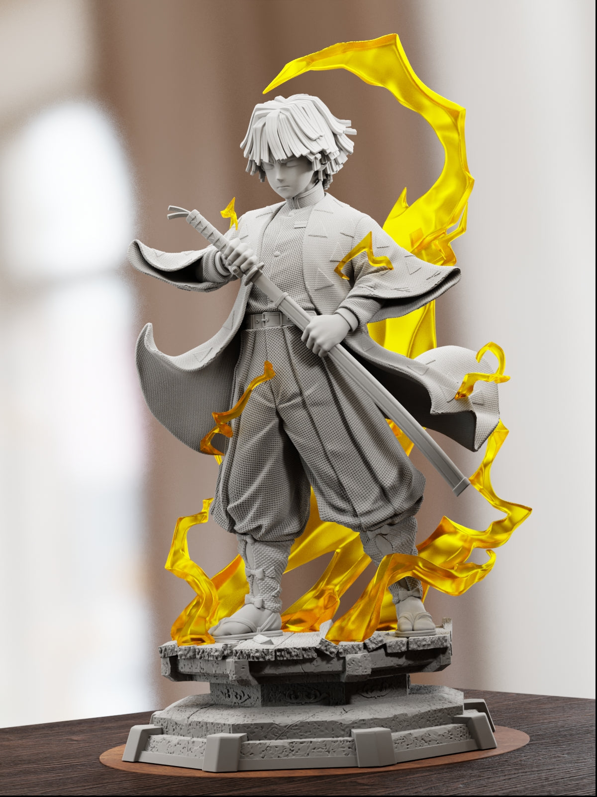 The Thunder Slayer | Maximum Detailed 12K 3D printed figure