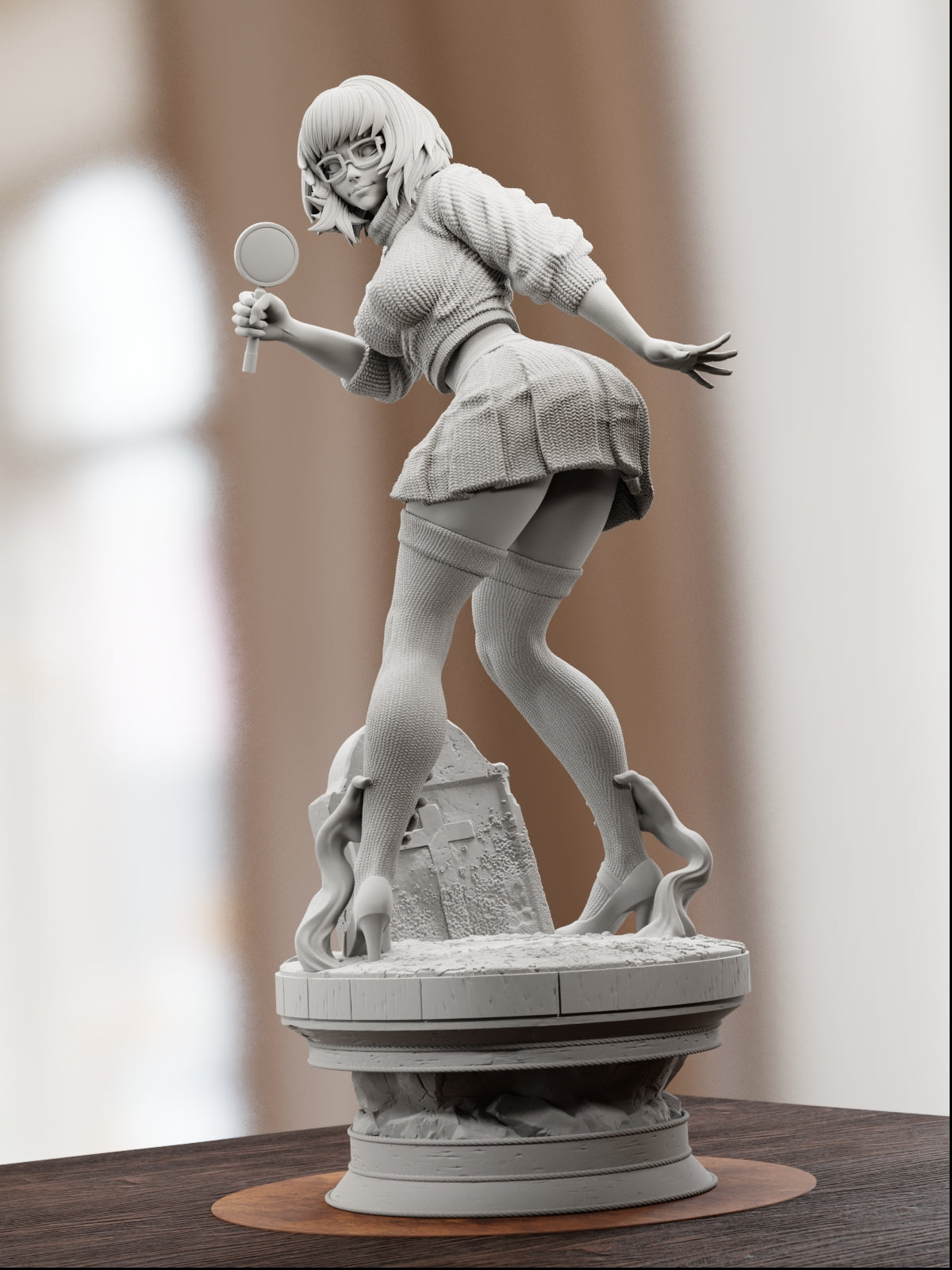 The Clue Seeker | Maximum Detailed 12K 3D printed figure
