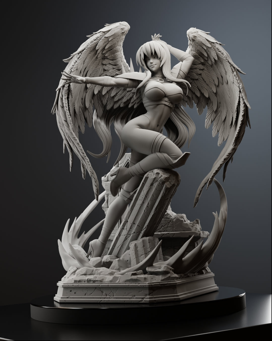 The Fallen Angel Statue